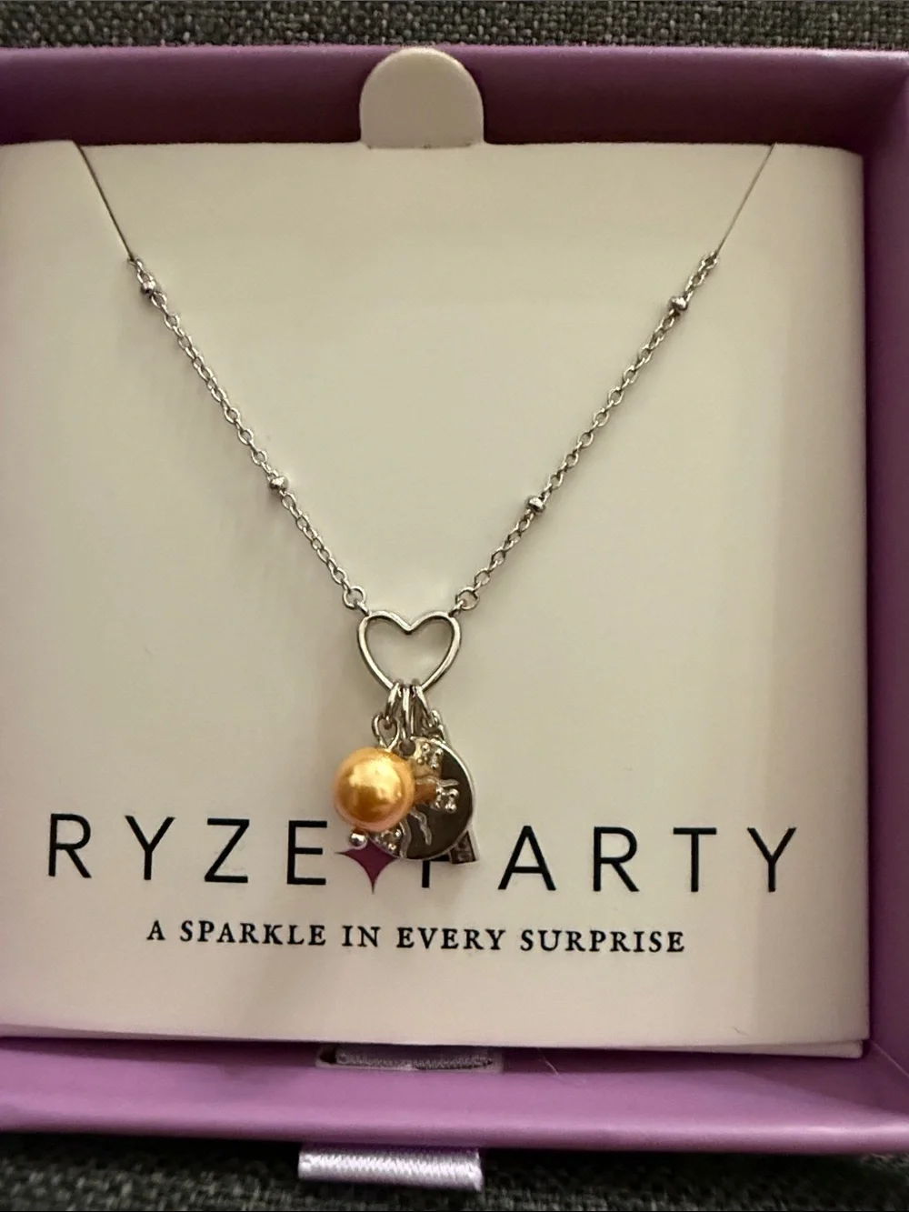 Ryze Party .925 sterling silver necklace